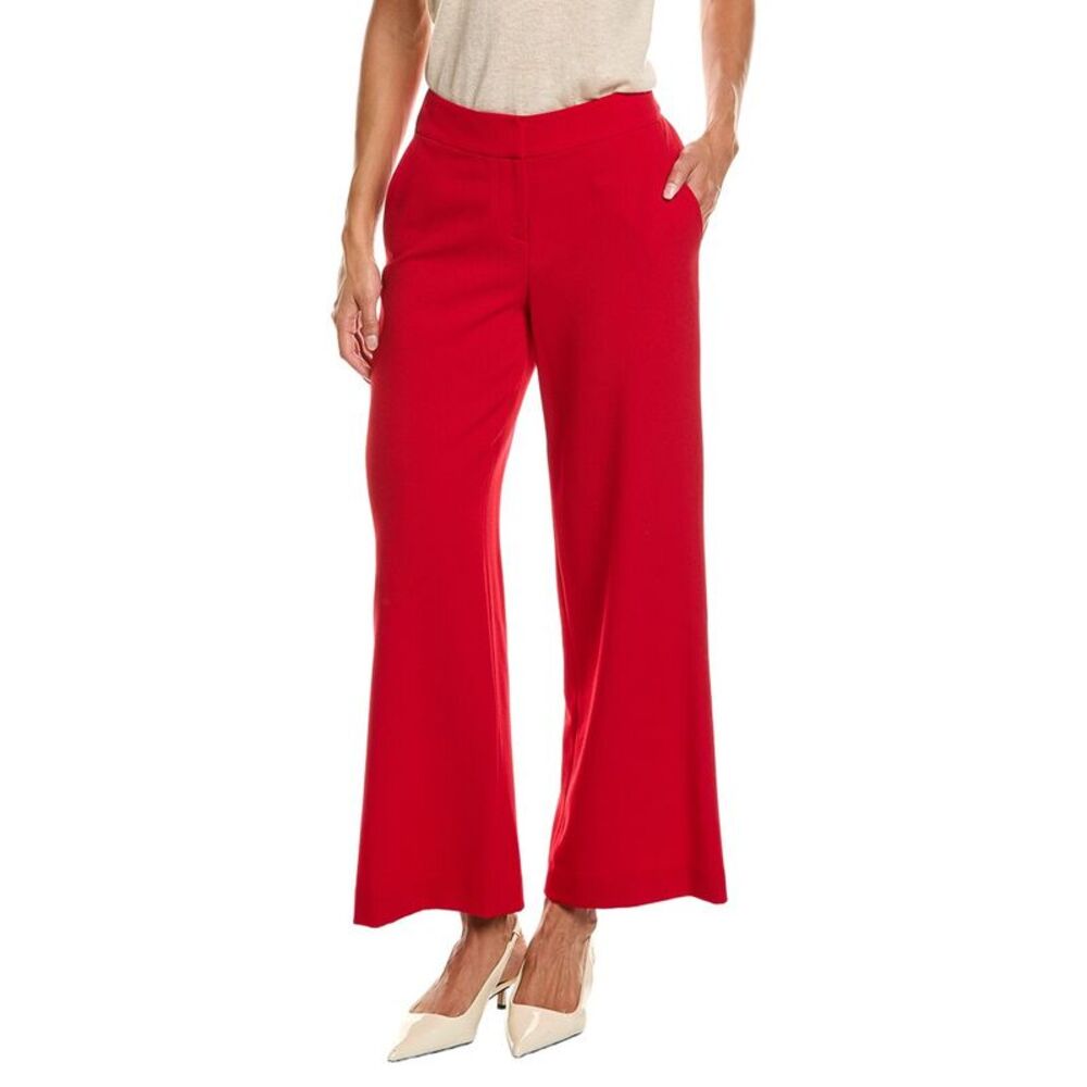 Tahari Asl Womens  Petite Pant, Red